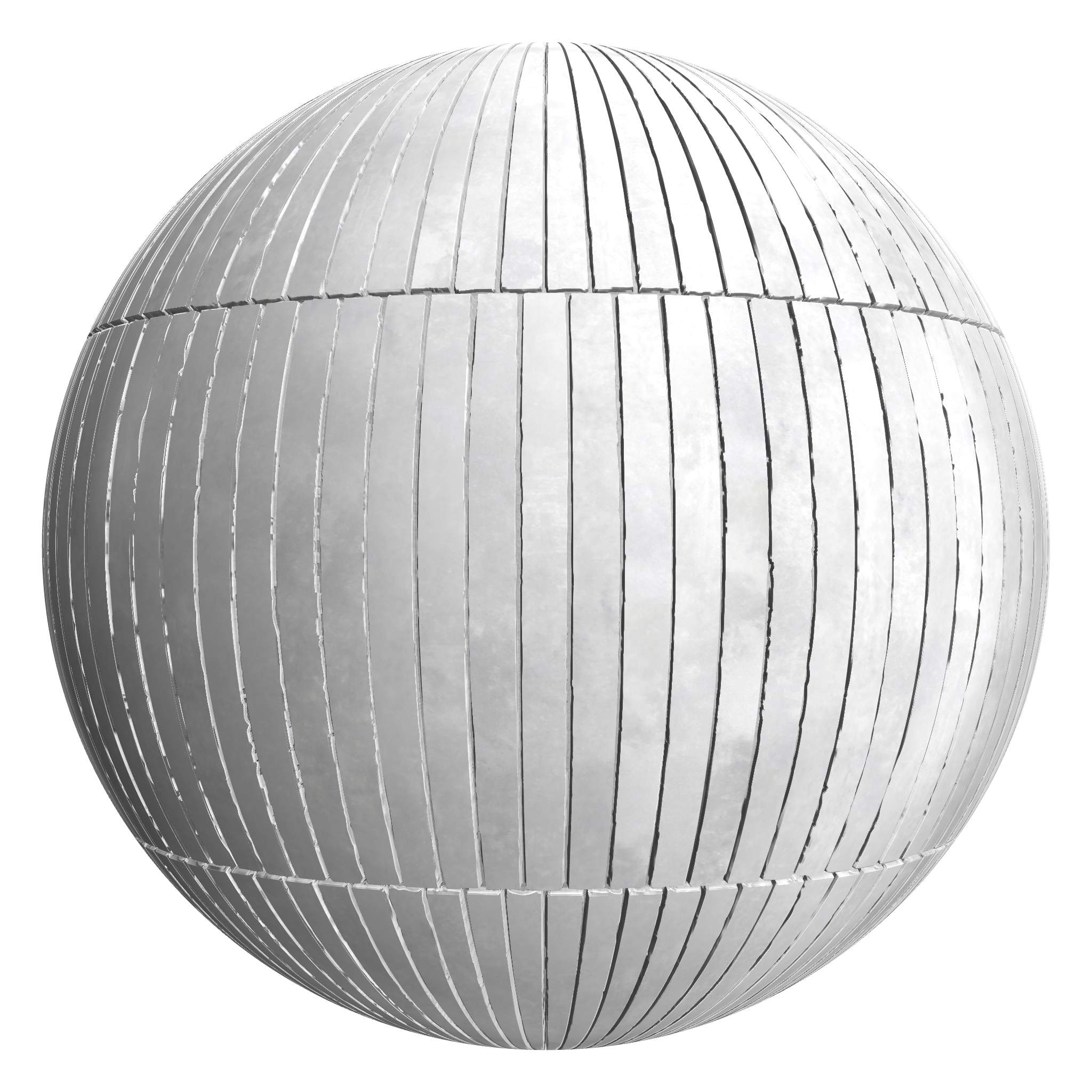 3D sphere preview of Polished Concrete Stretcher seamless texture