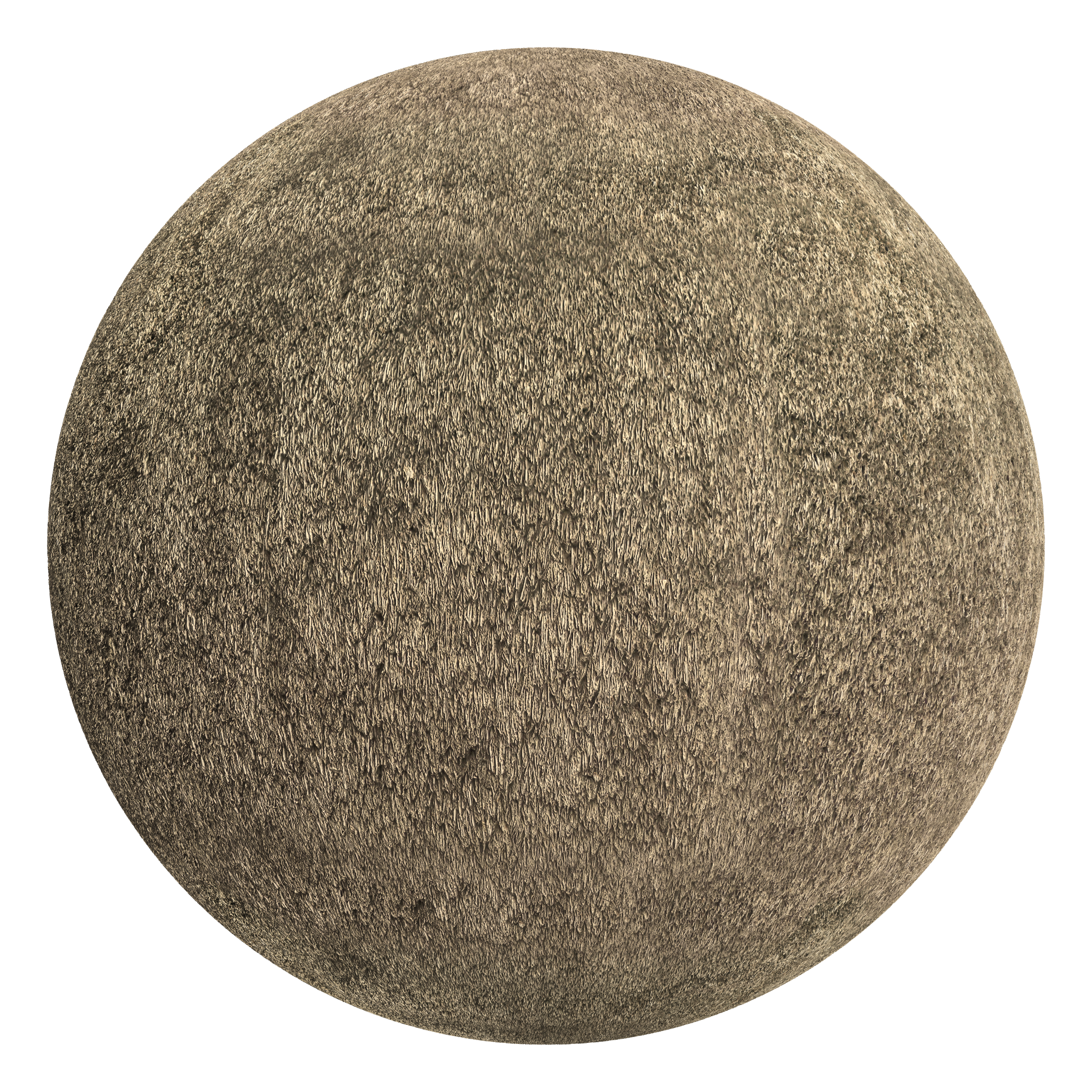 3D sphere preview of Reed Thatch seamless texture