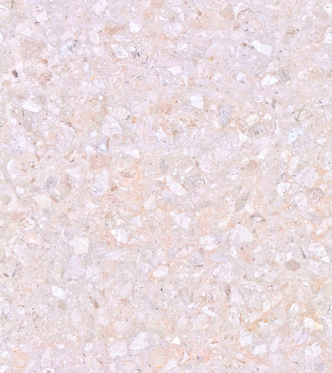 A seamless terrazzo texture with sabbia terrazzo units arranged in a None pattern
