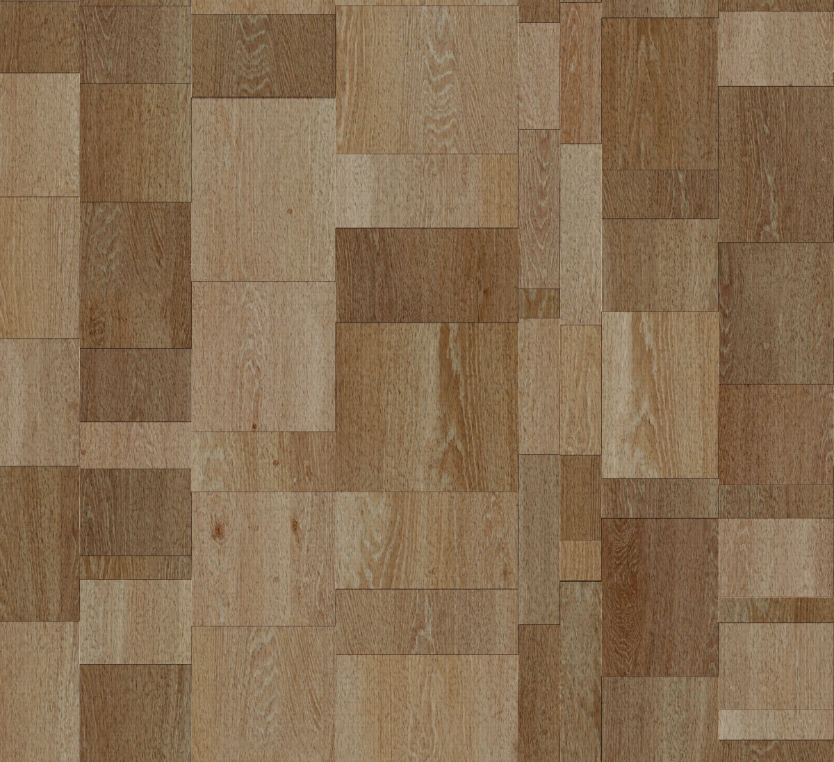 A seamless wood texture with walnut boards arranged in a Ashlar pattern