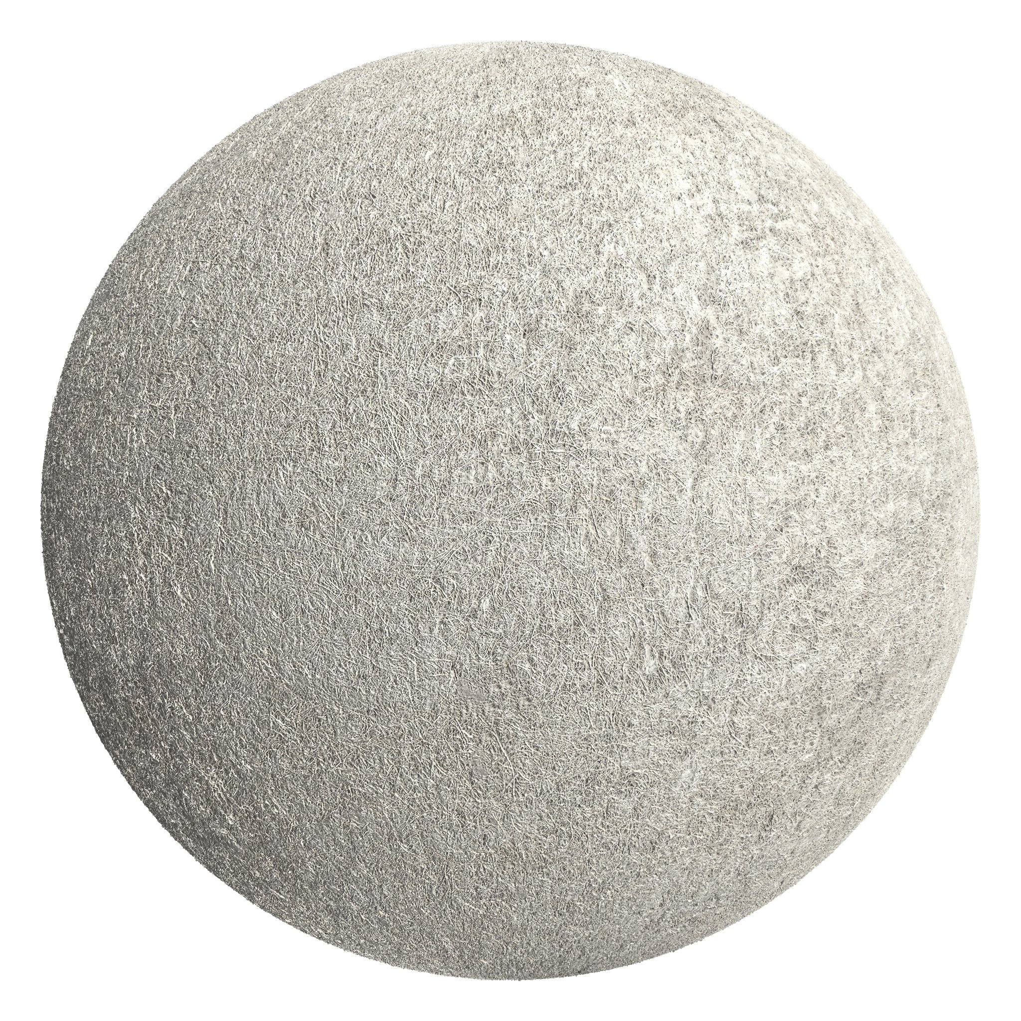 3D sphere preview of Wool Composite Insulation seamless texture