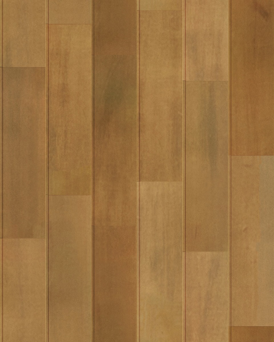 A seamless metal texture with bronze sheets arranged in a Staggered pattern