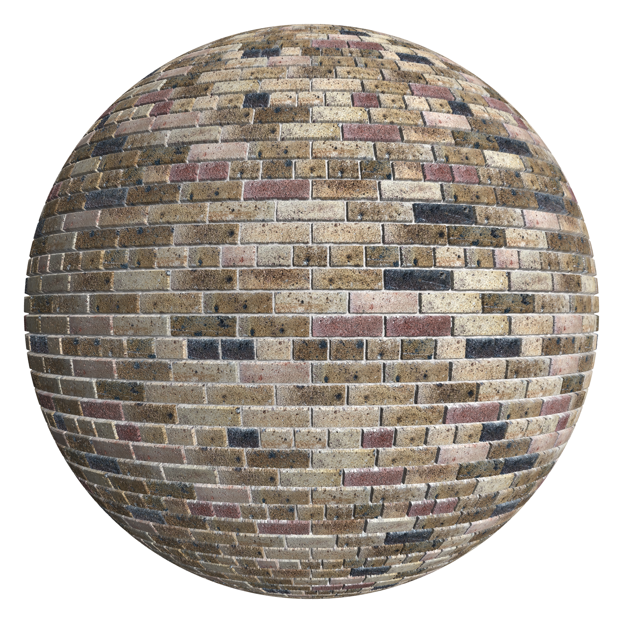 3D sphere preview of Scherzer Brick, Common seamless texture