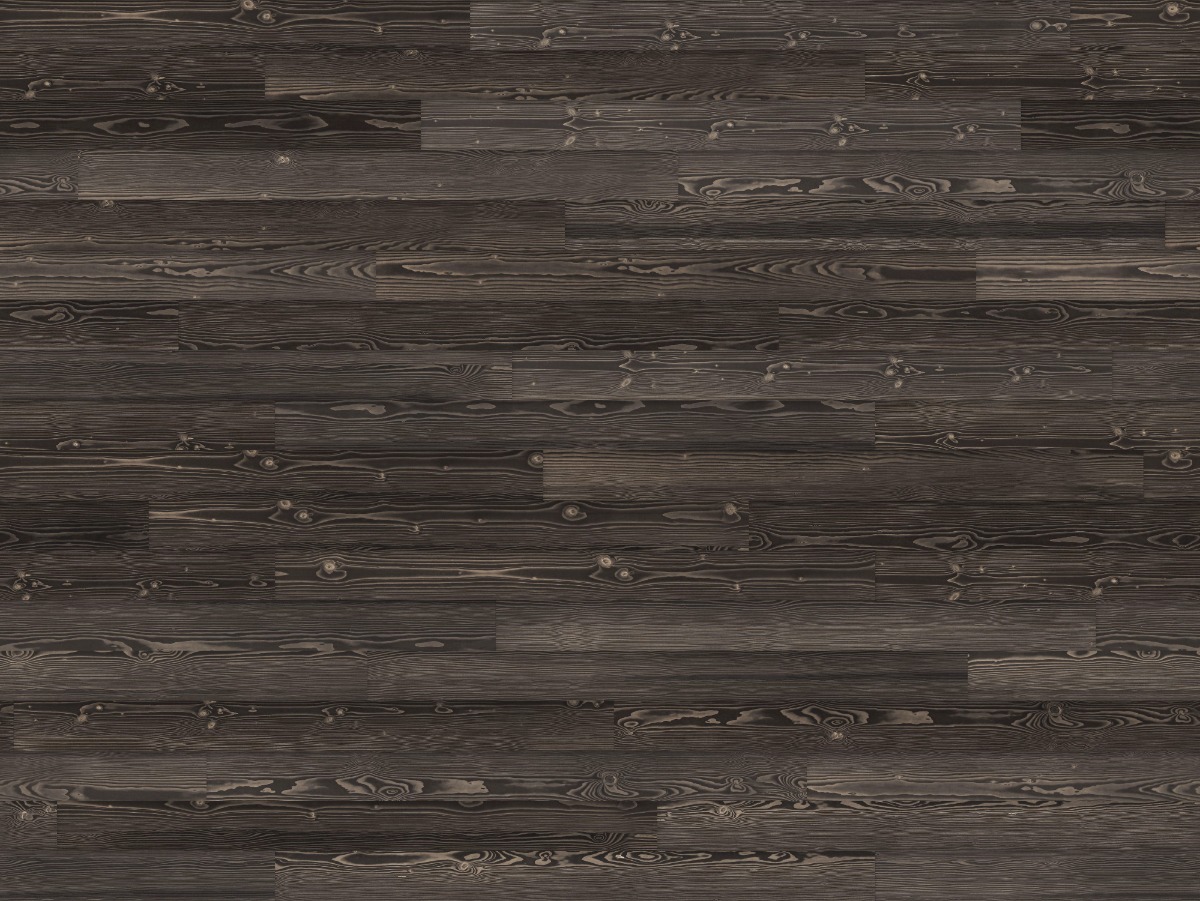 A seamless wood texture with shou sugi ban (yakisugi) boards arranged in a Staggered pattern