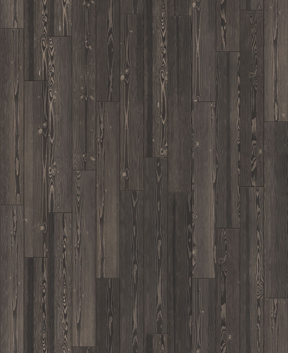 A seamless wood texture with shou sugi ban (yakisugi) boards arranged in a Staggered pattern