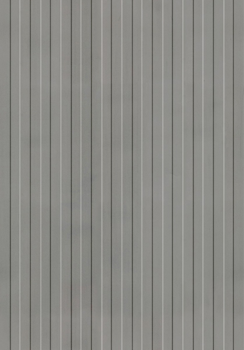A seamless metal texture with zinc sheets arranged in a None pattern