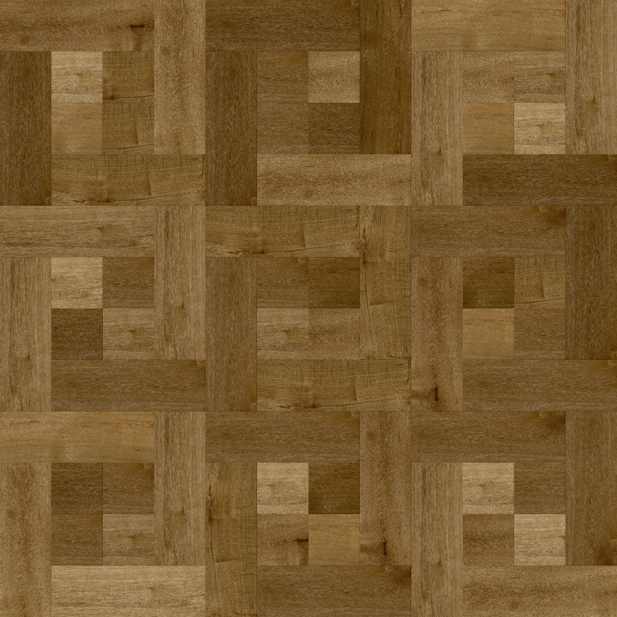 A seamless wood texture with benchmark 3040 boards arranged in a Haddon Hall pattern