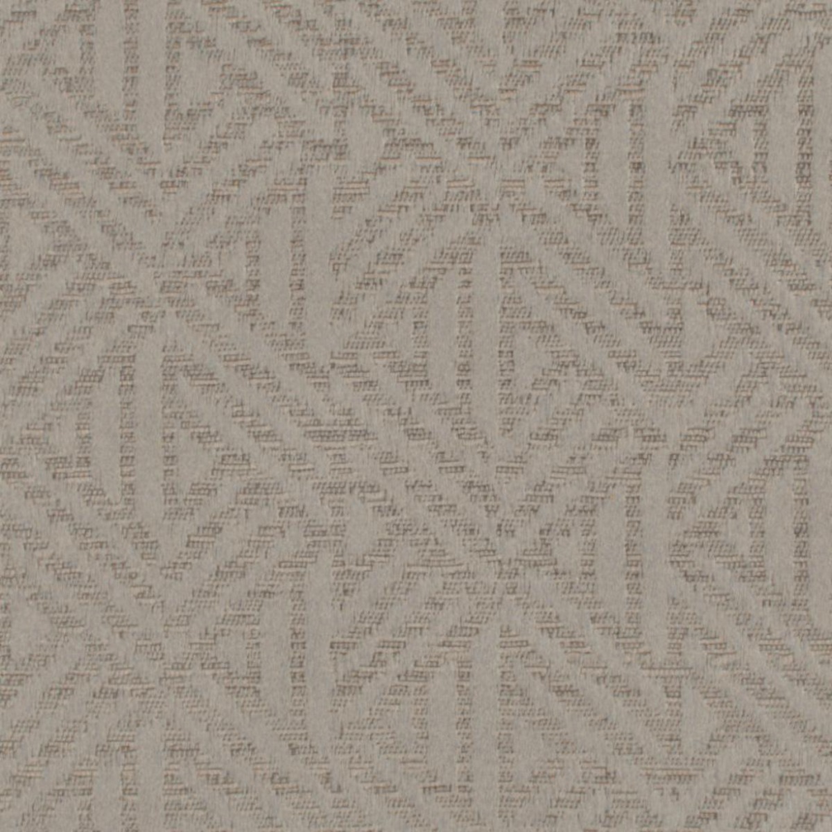 A seamless fabric texture with geometric brown jacquard units arranged in a None pattern