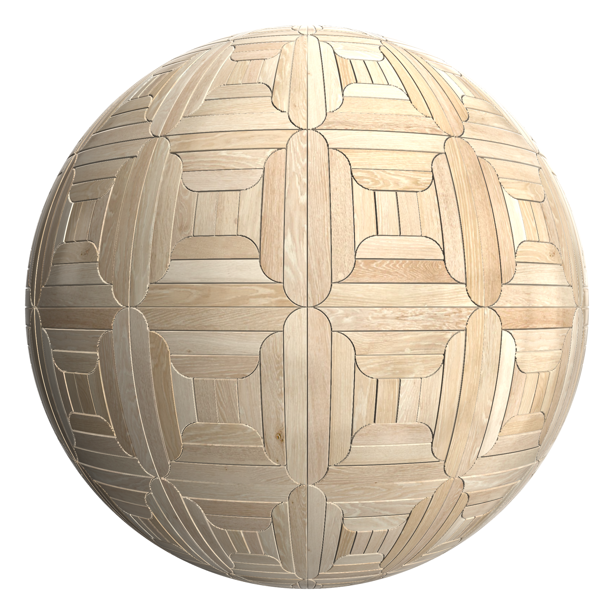 3D sphere preview of Ash, Banner seamless texture