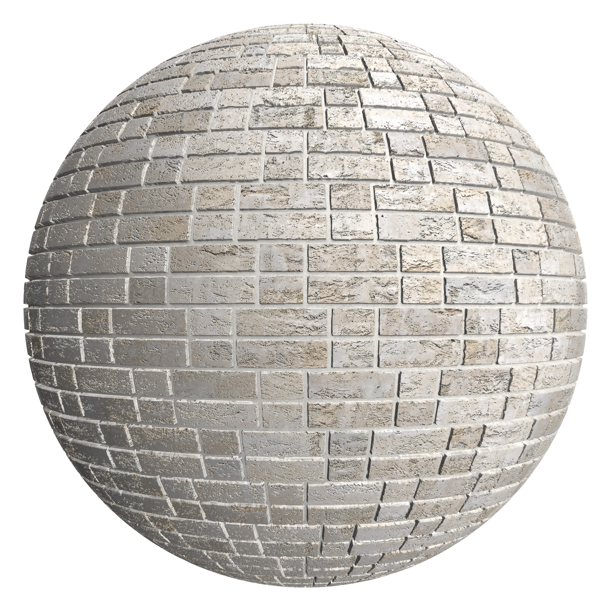 3D sphere preview of Buff, Double Flemish seamless texture