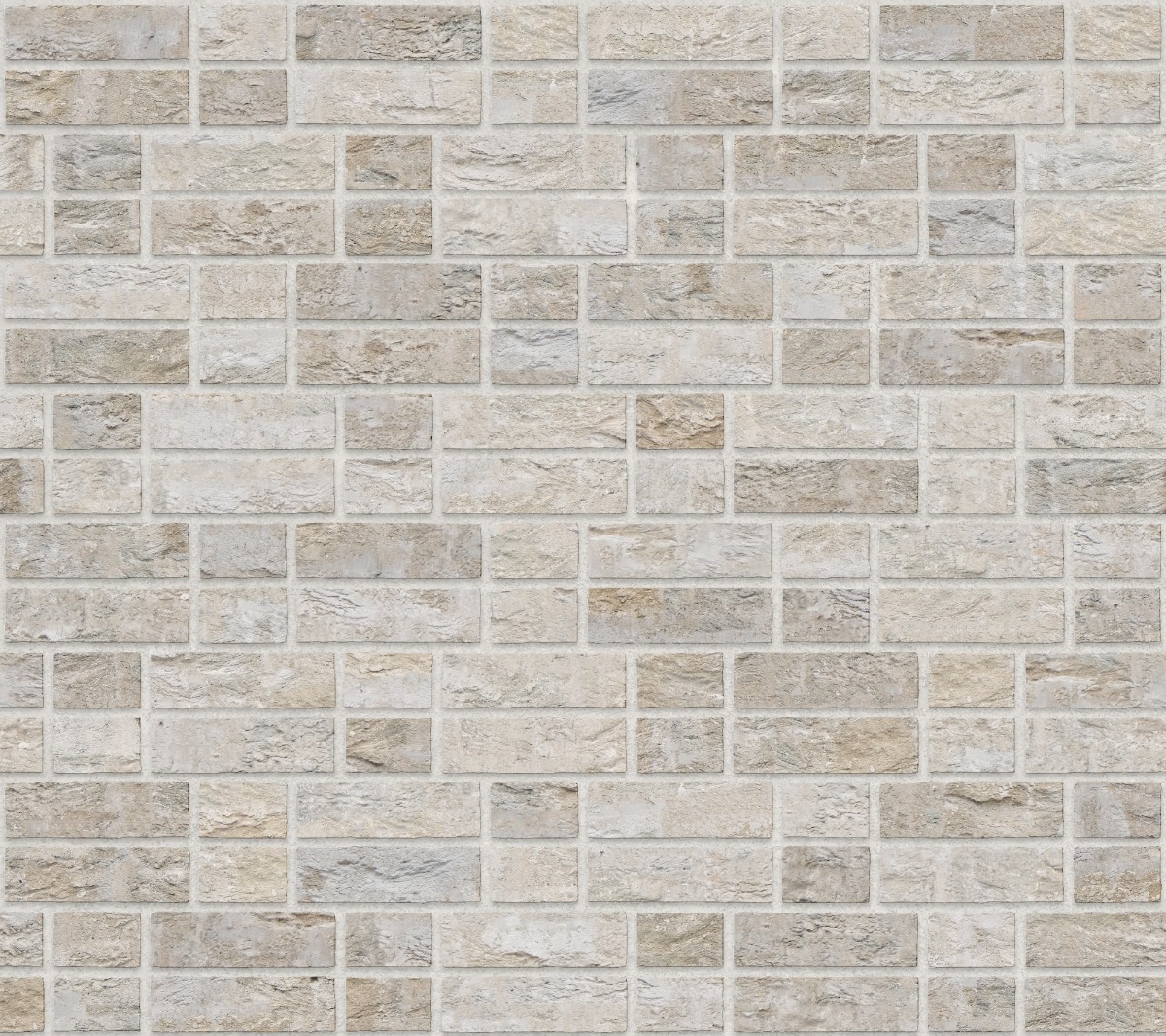 A seamless brick texture with buff units arranged in a Double Flemish pattern