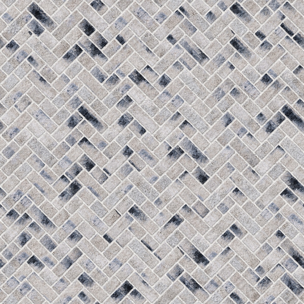 Charcoal Brick, Broken Herringbone — Architextures