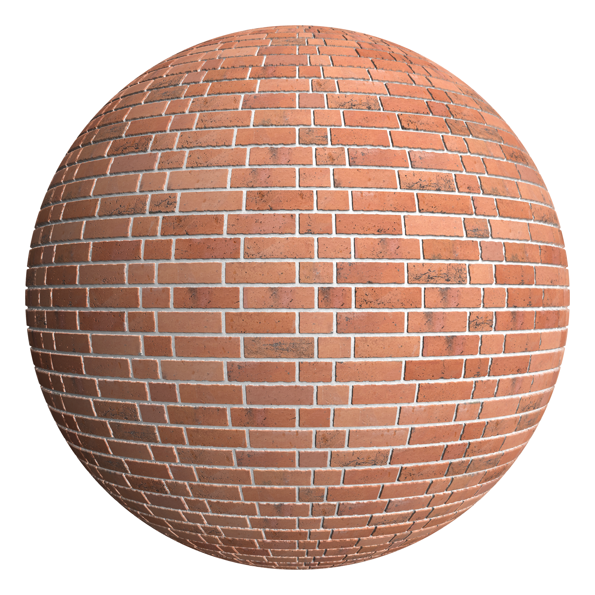 3D sphere preview of Pilotage, Silesian Bond seamless texture