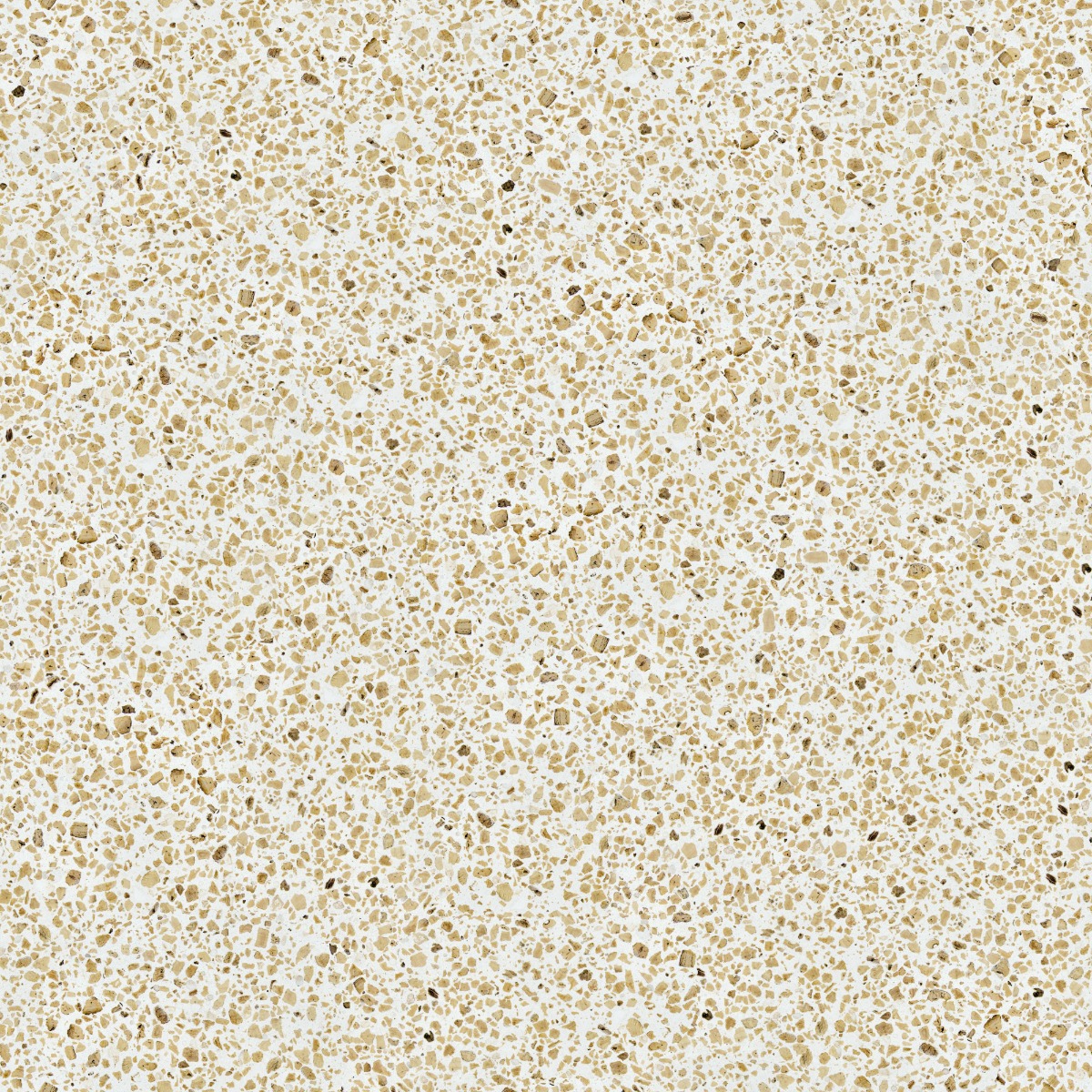 A seamless terrazzo texture with corcrete white units arranged in a None pattern