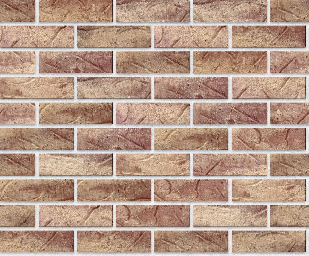 A seamless brick texture with orleans sands face brick heritage units arranged in a Stretcher pattern