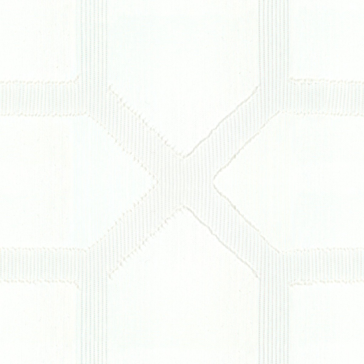 A seamless fabric texture with ornamental white sheer units arranged in a None pattern