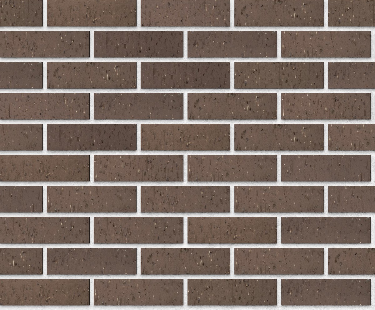 A seamless brick texture with sandstone dark face brick velour units arranged in a Stretcher pattern