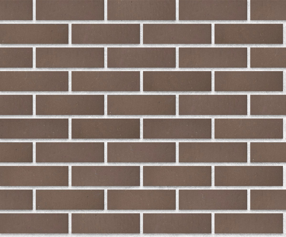 A seamless brick texture with sandstone dark thinbrick/facebrick smooth units arranged in a Stretcher pattern