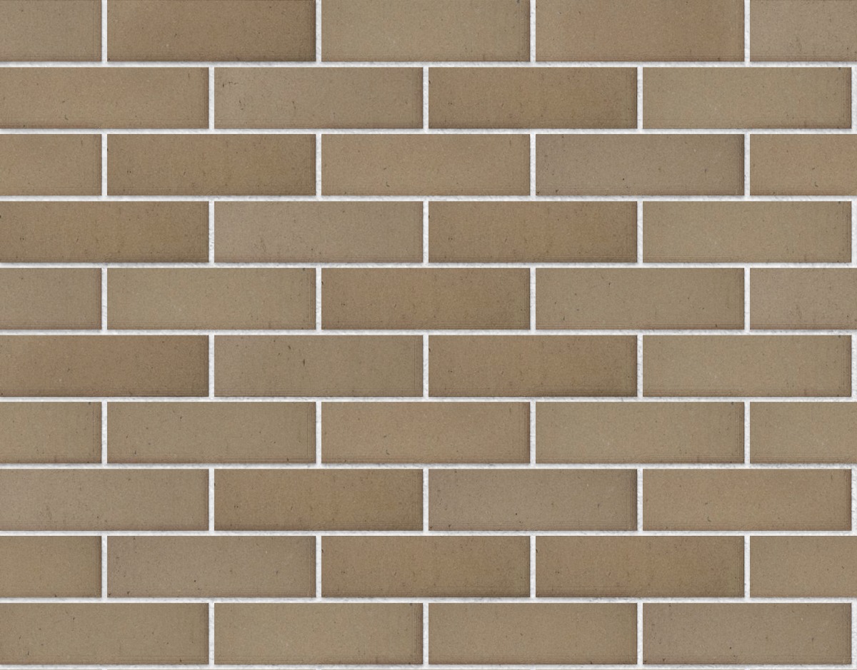 A seamless brick texture with sandstone light brick smooth units arranged in a Stretcher pattern