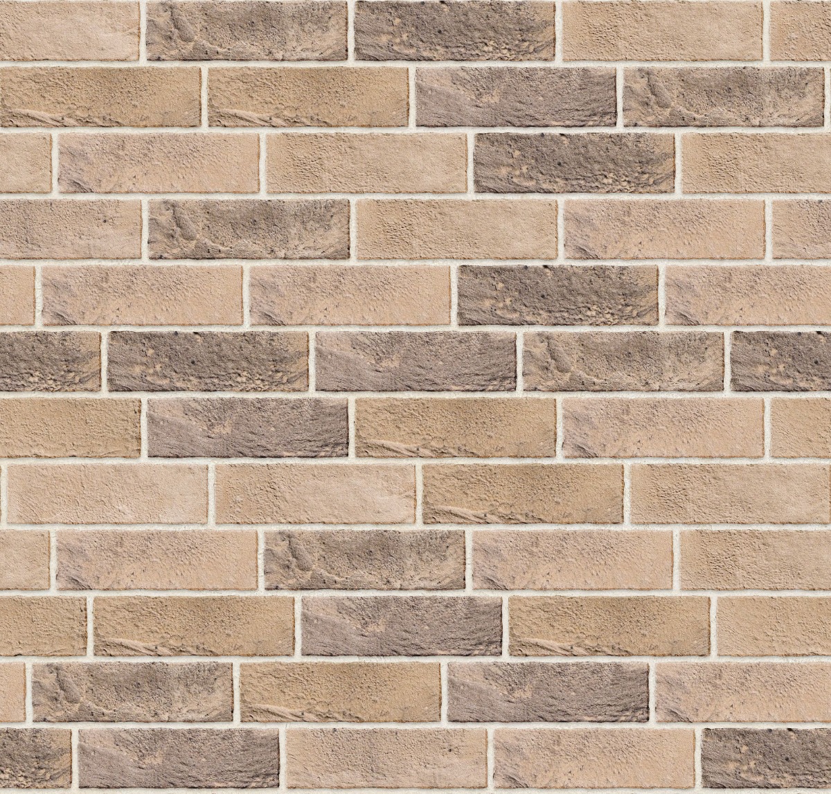 A seamless brick texture with st andrews multi units arranged in a Staggered pattern