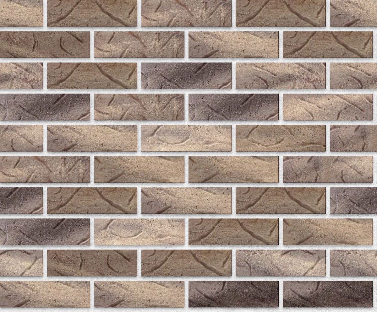 A seamless brick texture with adobe sands heritage units arranged in a Stretcher pattern