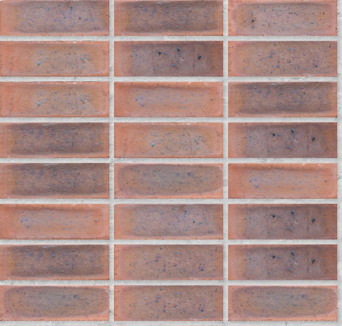 A seamless brick texture with amber satin fbs units arranged in a Stack pattern