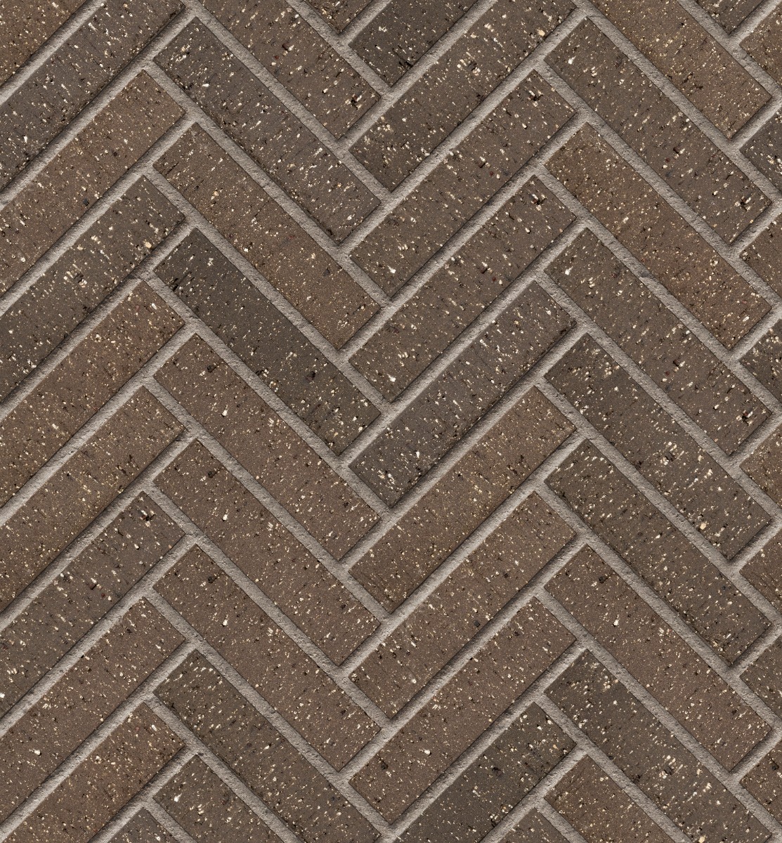 A seamless brick texture with graphite piazza 50mm paver units arranged in a Herringbone pattern