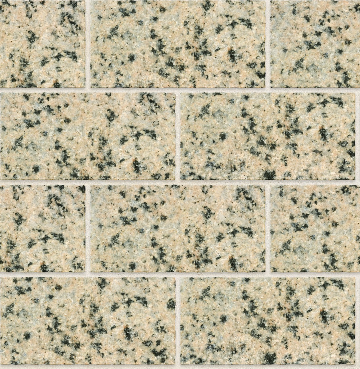 A seamless stone texture with milford granite blocks arranged in a Stretcher pattern