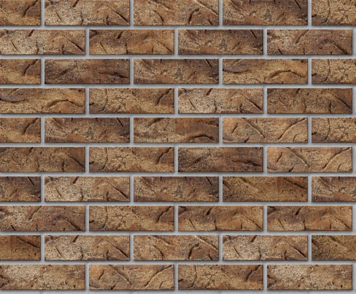 A seamless brick texture with sahara sands heritage units arranged in a Stretcher pattern