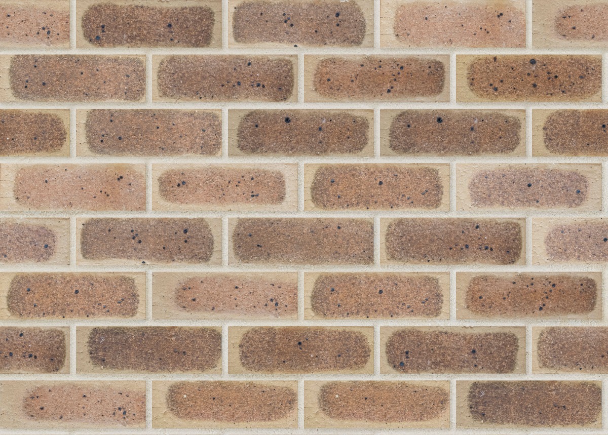 A seamless brick texture with savanna satin fbs units arranged in a Stretcher pattern