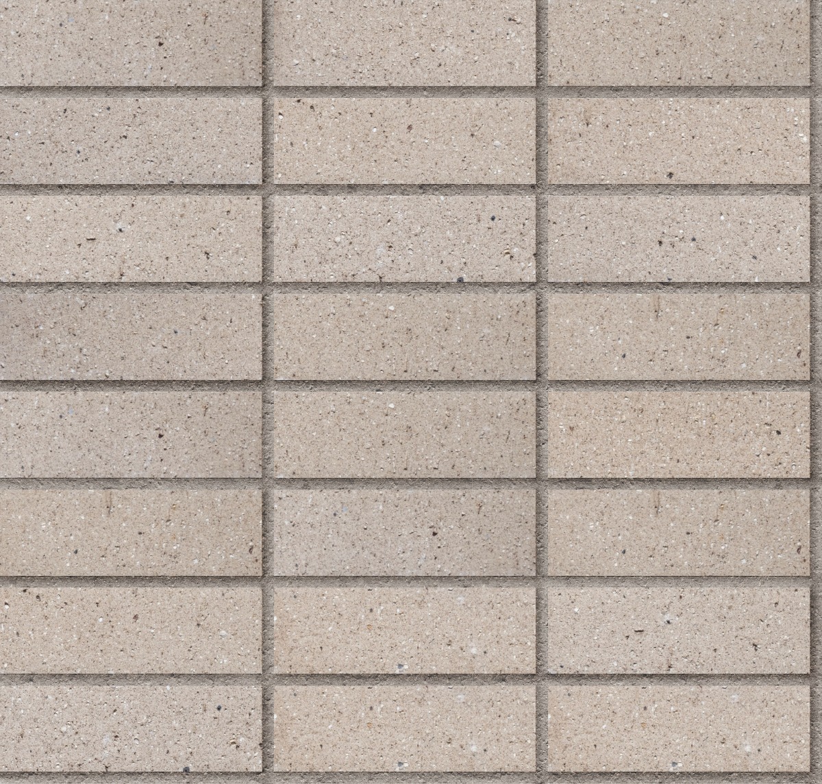 A seamless brick texture with silvergrey travertine fbx units arranged in a Stack pattern