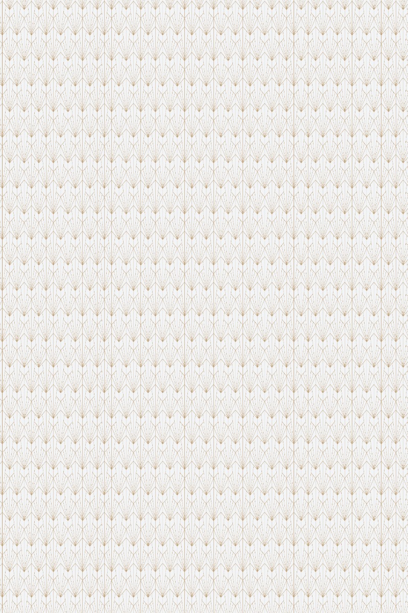 A seamless wallpaper texture with geometric lotus wallpaper units arranged in a Stack pattern