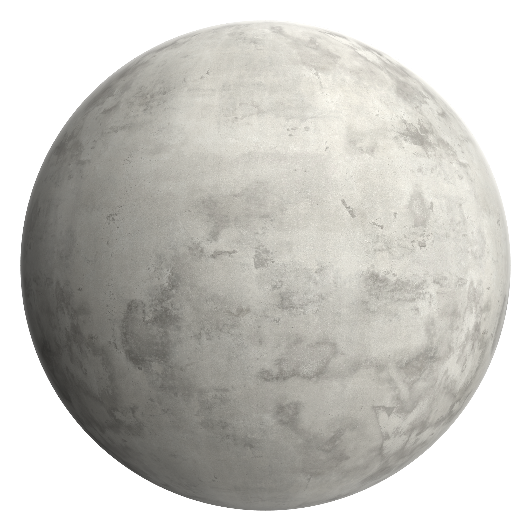3D sphere preview of Microcement seamless texture