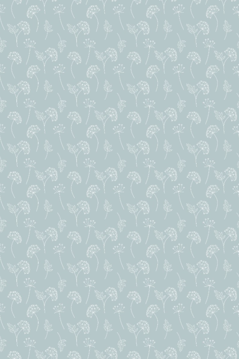 A seamless wallpaper texture with queen anne wallpaper units arranged in a Stack pattern