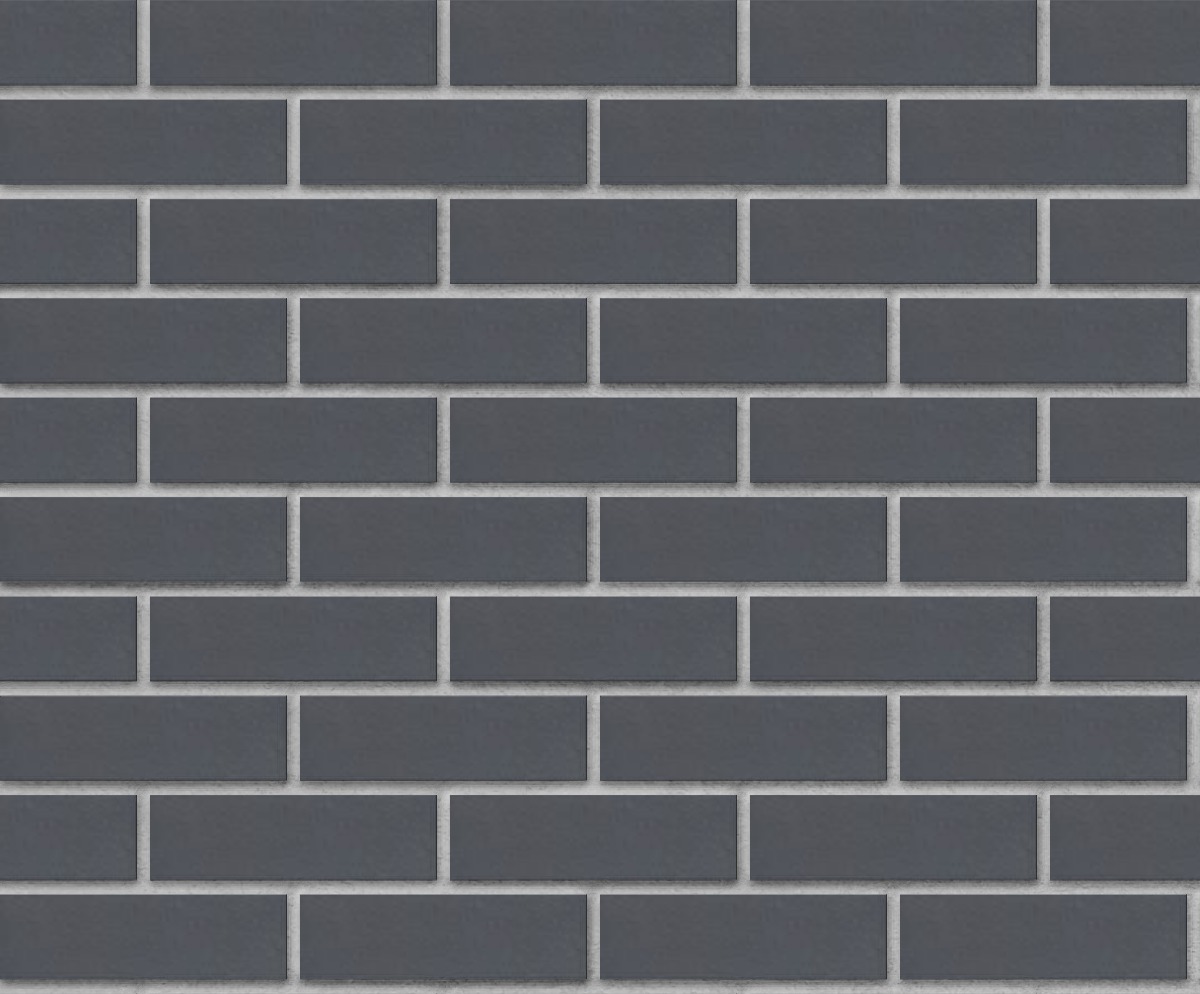 A seamless brick texture with sn-7 gray glazed thinbrick modualr units arranged in a Stretcher pattern
