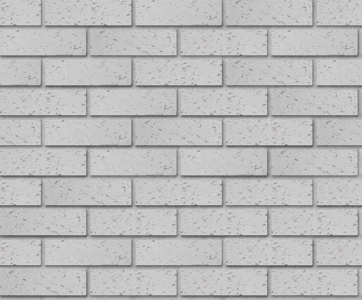 A seamless brick texture with vc-2 gray glazed thinbrick modular units arranged in a Stretcher pattern