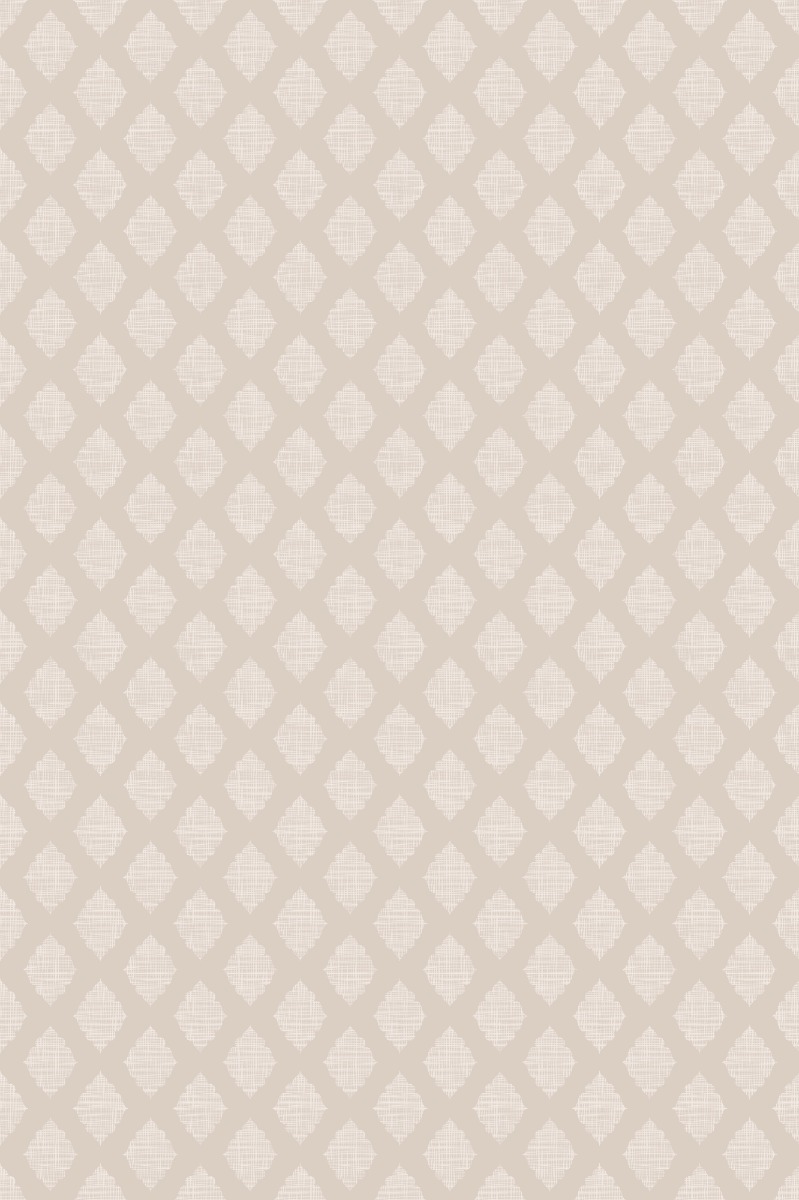 A seamless wallpaper texture with woven arabesque wallpaper units arranged in a Stack pattern