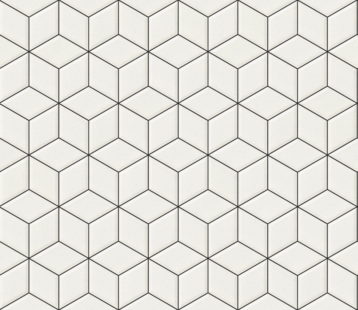 A seamless tile texture with crazing tile tiles arranged in a Cubic pattern