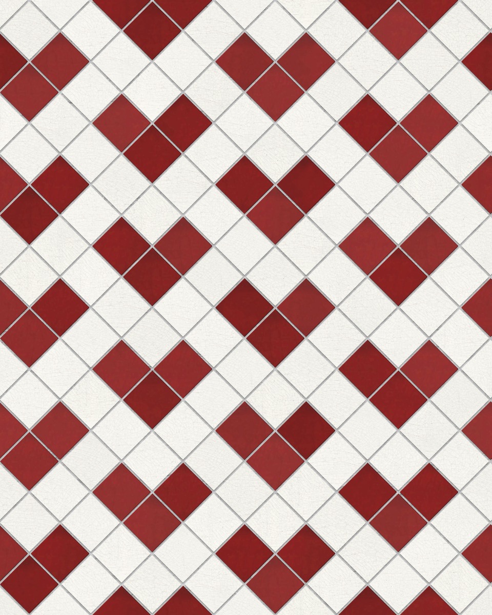 A seamless tile texture with crazing tile tiles arranged in a Diamond pattern