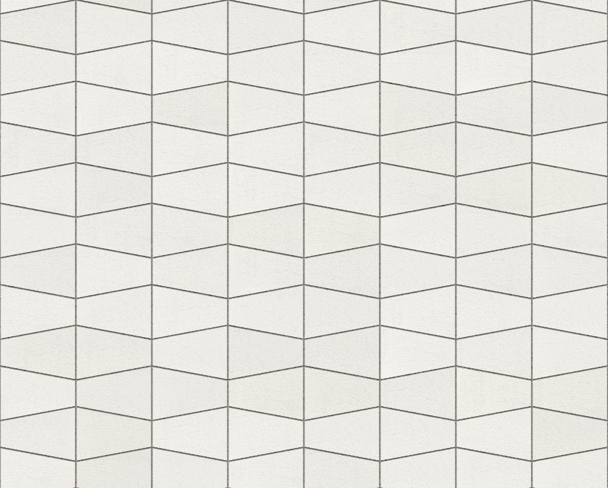 A seamless tile texture with crazing tile tiles arranged in a Trapeze Hex pattern