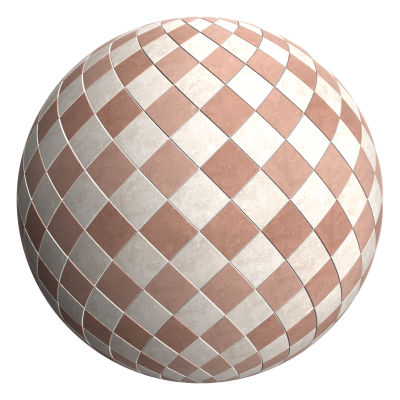 3D sphere preview of Limestone, Diamond seamless texture