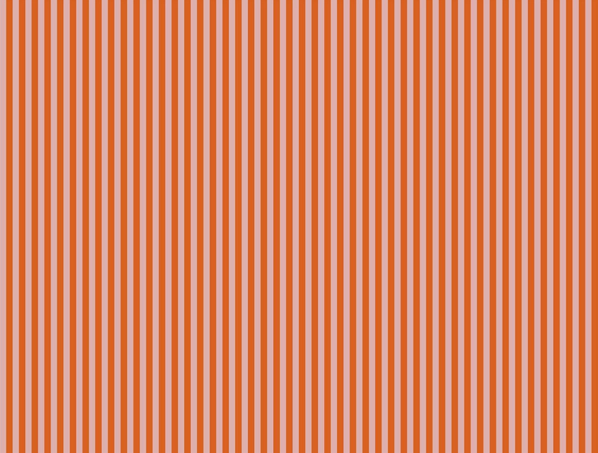 A seamless wallpaper texture with dopamine hot coral units arranged in a None pattern