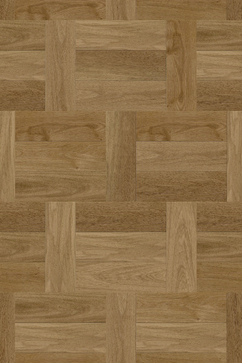 A seamless wood texture with expressive 152 boards arranged in a Dutch Weave pattern