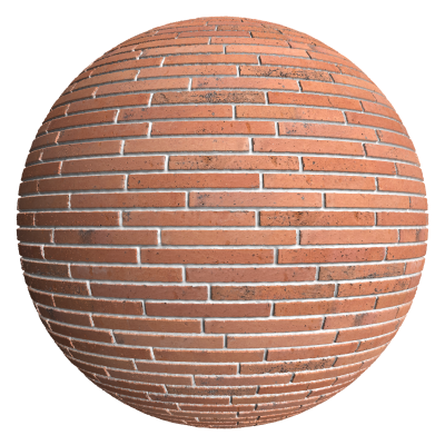 3D sphere preview of Pilotage, Staggered seamless texture