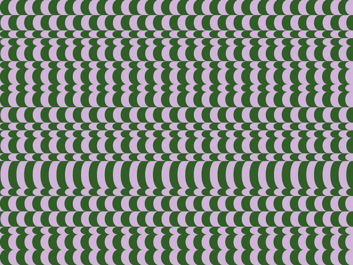 A seamless wallpaper texture with y2k flora units arranged in a None pattern