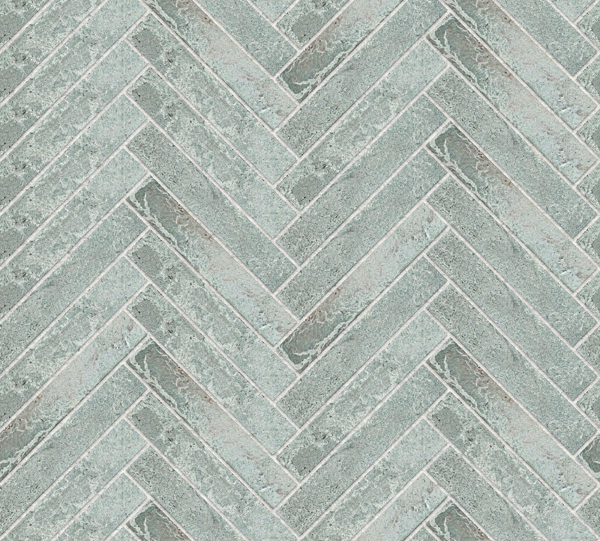 A seamless tile texture with evolve copper bau tile tiles arranged in a Herringbone pattern