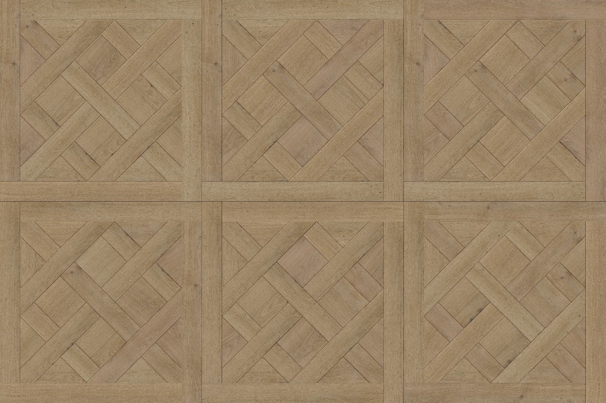 A seamless wood texture with 4123 v2 boards arranged in a Framed Versailles pattern