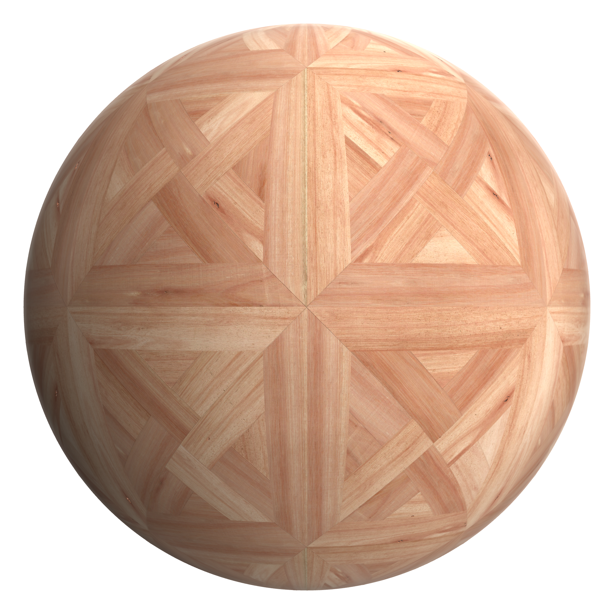 3D sphere preview of Eucalyptus, Cross Versailles seamless texture