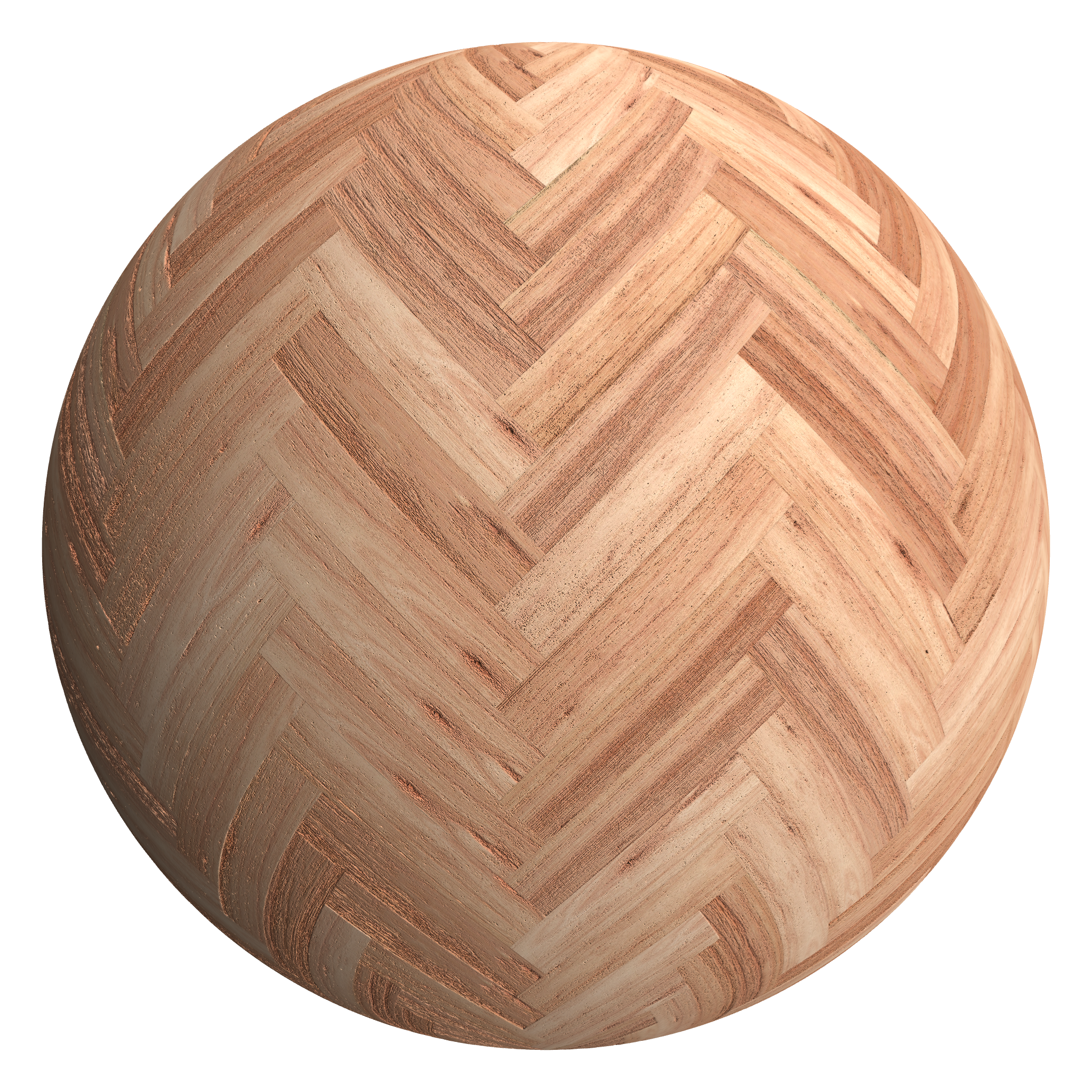 3D sphere preview of Eucalyptus, Herringbone seamless texture