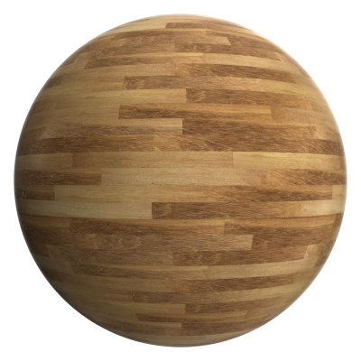 3D sphere preview of Iroko, Staggered seamless texture